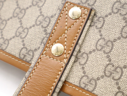 GUCCI 211134 GG Plus Sherry Line Tote Bag