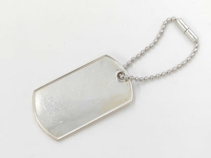GUCCI Dog Tag 925 23.4g Key Case/Key Holder