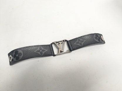 LOUIS VUITTON Hockenheim Brassle Black BC0168 Bracelet/Bangle