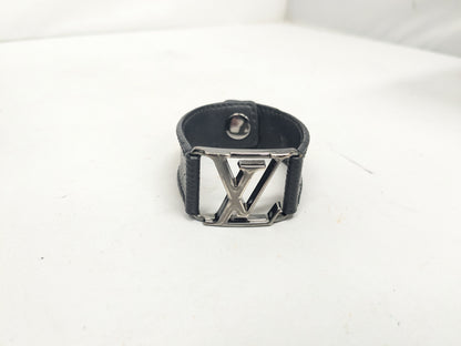 LOUIS VUITTON Hockenheim Brassle Black BC0168 Bracelet/Bangle