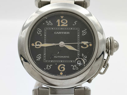 Cartier Pasha C 2324 CC842752 Automatic Black Dial Men's Watch