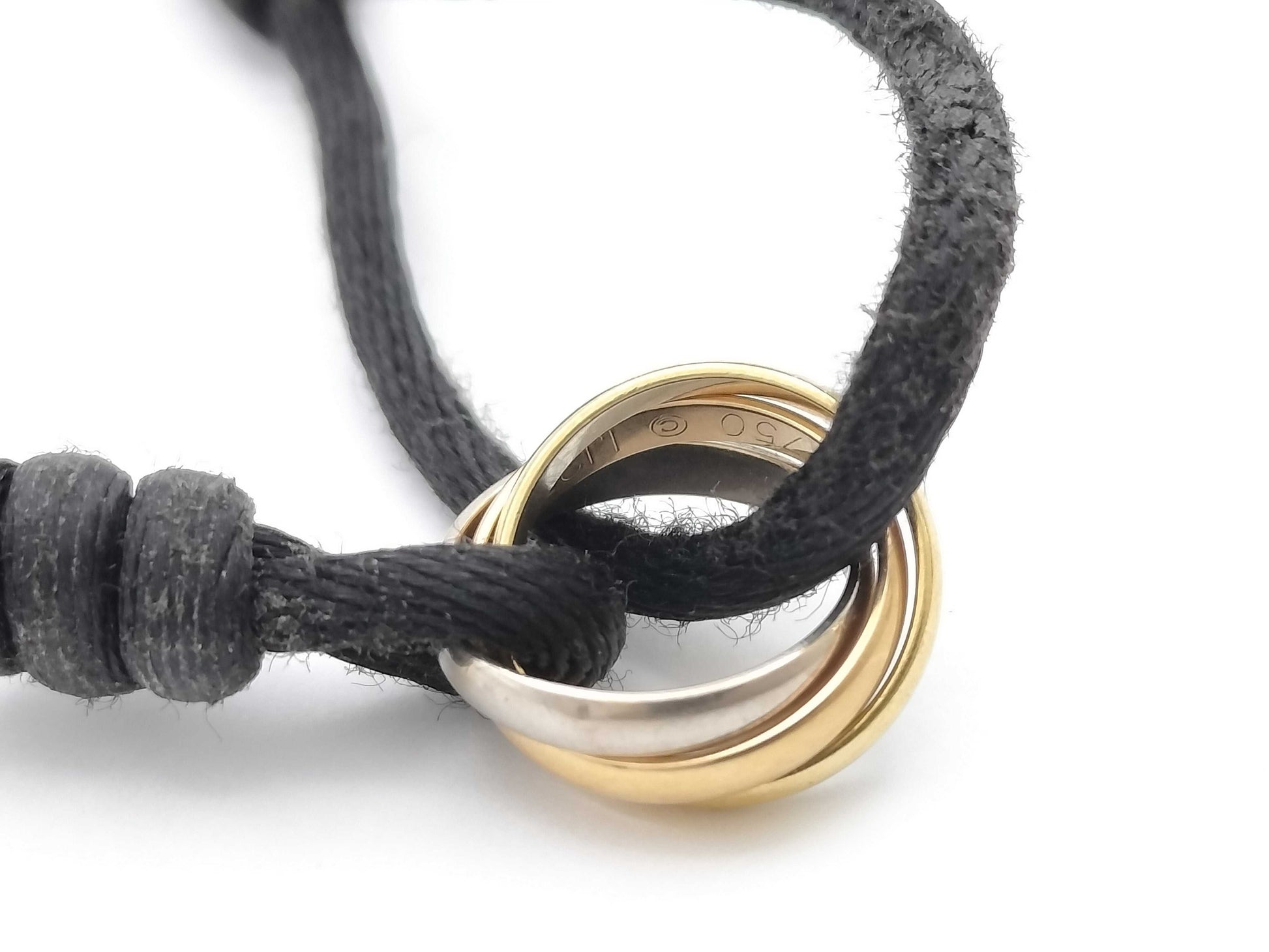 Cartier Trinity Cord Bracelet 750 3.4g Bracelet/Bangle 