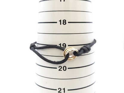 Cartier Trinity Cord Bracelet 750 3.4g Bracelet/Bangle 