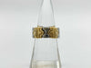 BVLGARI Parentesi M Yellow Gold 750/Stainless Steel 9.1g Ring 