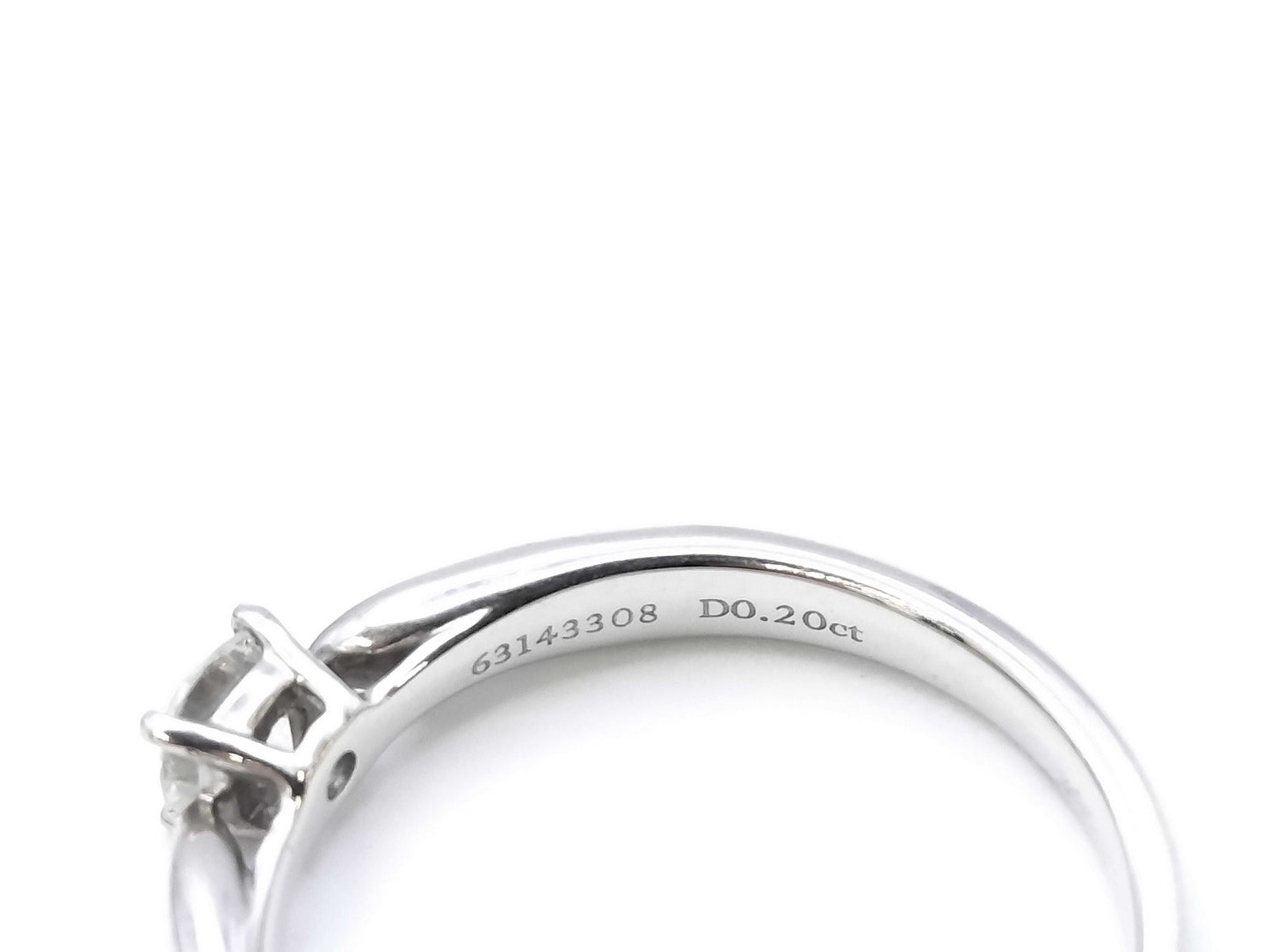 Tiffany & Co. Tiffany & Co. Harmony D0.20ct Pt950 3.0g Ring 