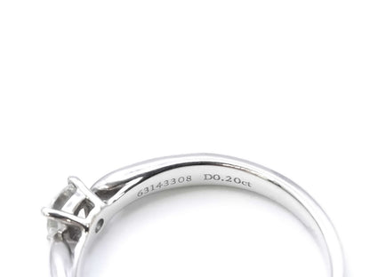 Tiffany & Co. Tiffany & Co. Harmony D0.20ct Pt950 3.0g Ring 