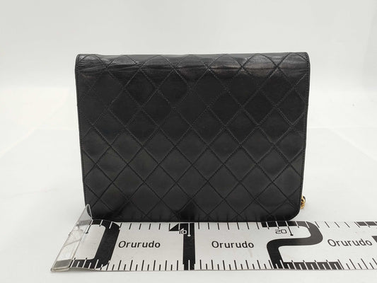 CHANEL Matelasse Chain Black Shoulder Bag