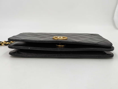 CHANEL Matelasse Black Shoulder Bag