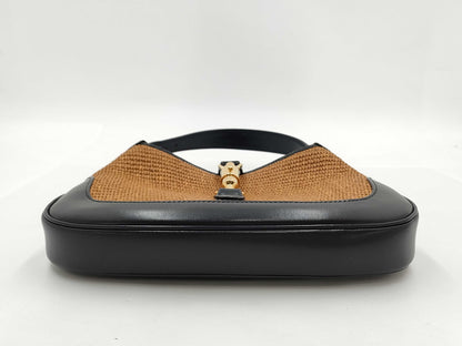 GUCCI Straw New Jackie Handbag