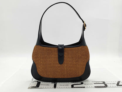 GUCCI Straw New Jackie Handbag
