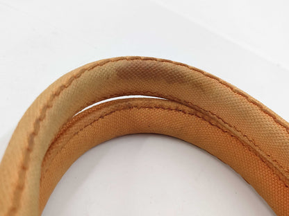 PRADA Canapa Orange Handbag