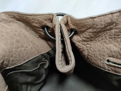 BOTTEGA VENETA Intrecciato Leather Tote Bag, Beige