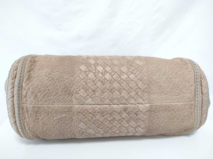 BOTTEGA VENETA Intrecciato Leather Tote Bag, Beige