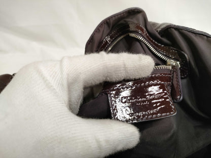 Dior PH - Dior Brown Patent Cannage Le Trente Tote Bag 40cm Handbag