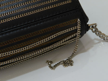 GIVENCHY PH-Givenchy Micro Chain-link Pandora Box Bag Leather Shoulder Bag