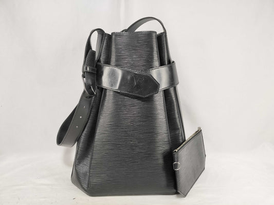 LOUIS VUITTON Epi Sac de Paul M80155 VI0956 Black Shoulder Bag