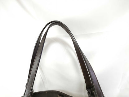 GUCCI Craft Canvas and Leather Tote Bag, Beige and Brown, 247209