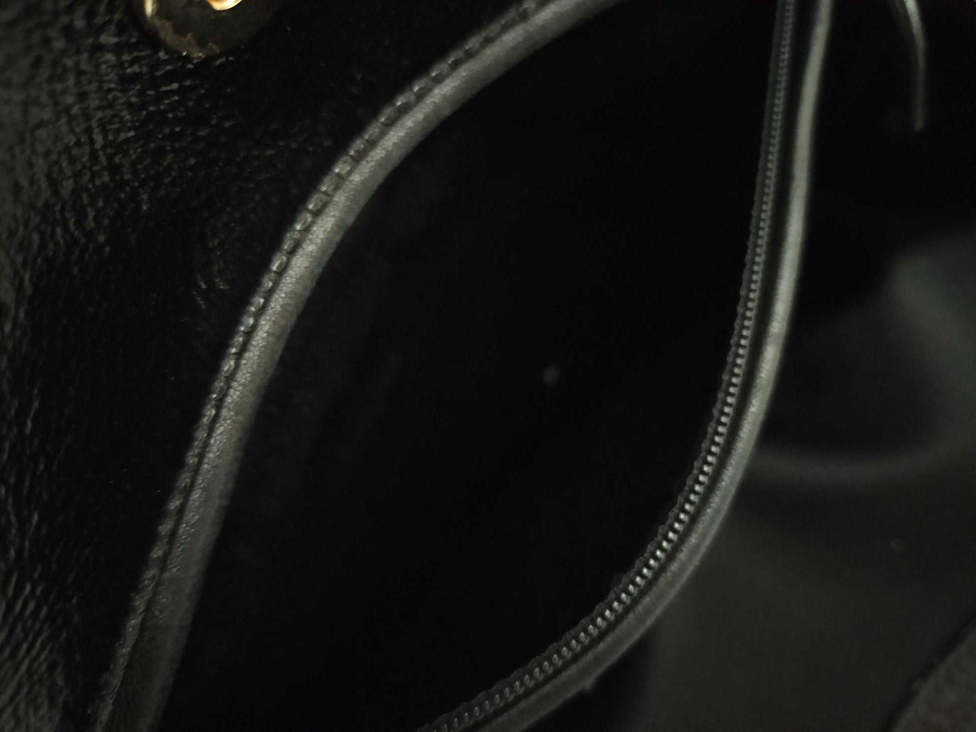 Yves Saint Laurent Patent Leather Tote Bag Black 181235 Tote Bag