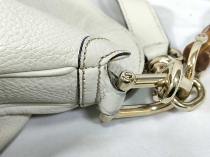 GUCCI Bamboo Gucci GG Canvas x Bamboo 2-Way Handbag 232315 Shoulder Bag