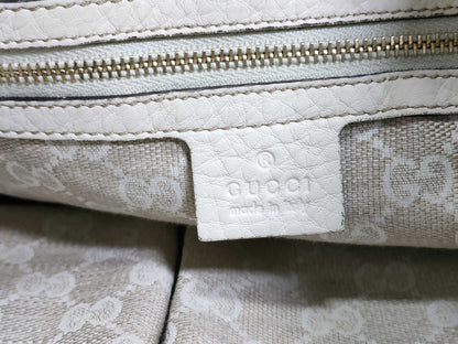 GUCCI Bamboo Gucci GG Canvas x Bamboo 2-Way Handbag 232315 Shoulder Bag