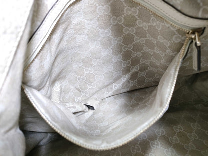 GUCCI Bamboo Gucci GG Canvas x Bamboo 2-Way Handbag 232315 Shoulder Bag