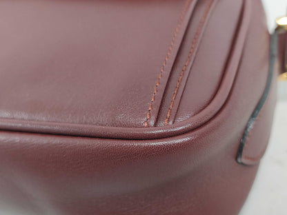 Cartier Must Cartier Must Line Leather Shoulder Bag Bordeaux Shoulder Bag