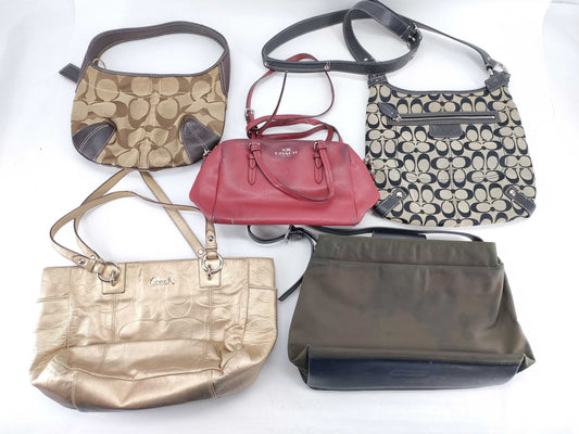 COACH Signature Coach Mountain 5-Piece Tote Bag Set