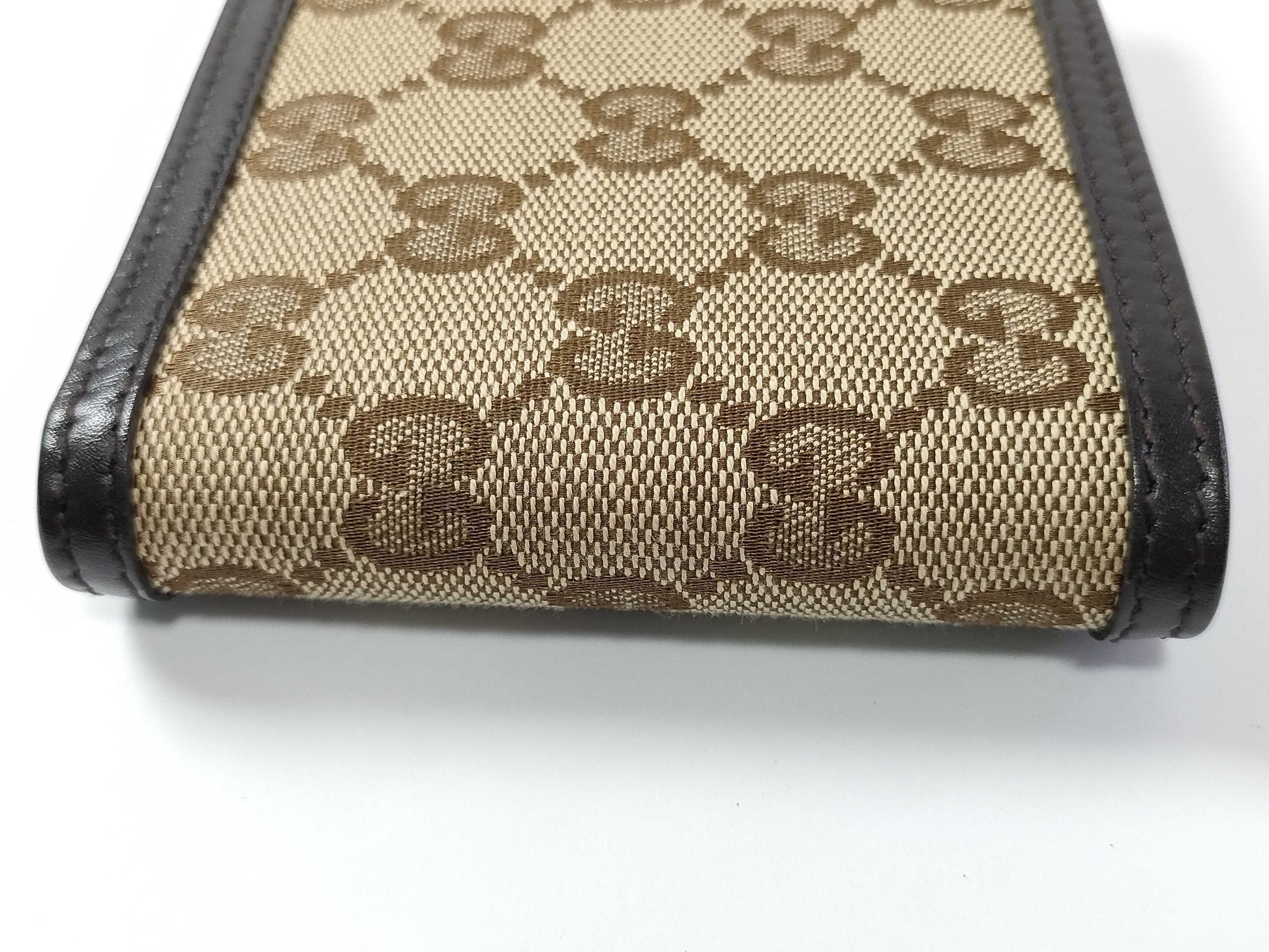 GUCCI GG Canvas Bifold Wallet 237359・0959 Brown Wallet