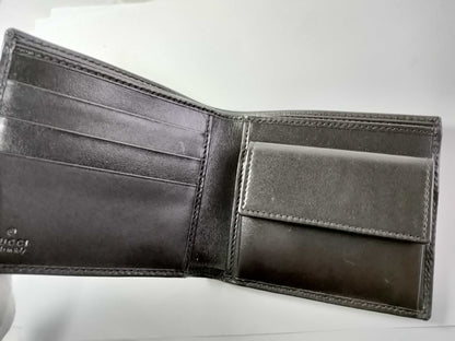 GUCCI GG Canvas Bifold Wallet 237359・0959 Brown Wallet