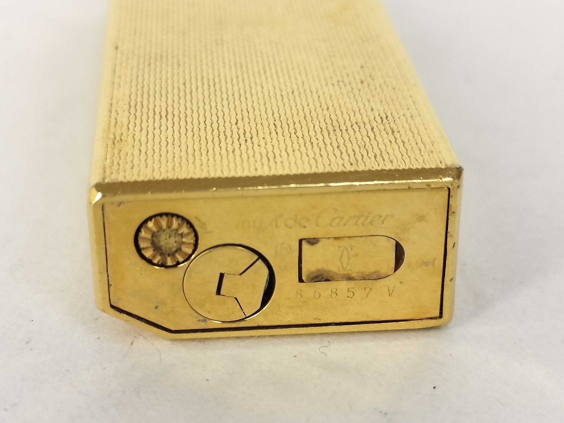 Cartier Cartier lighter ignition not confirmed lighter