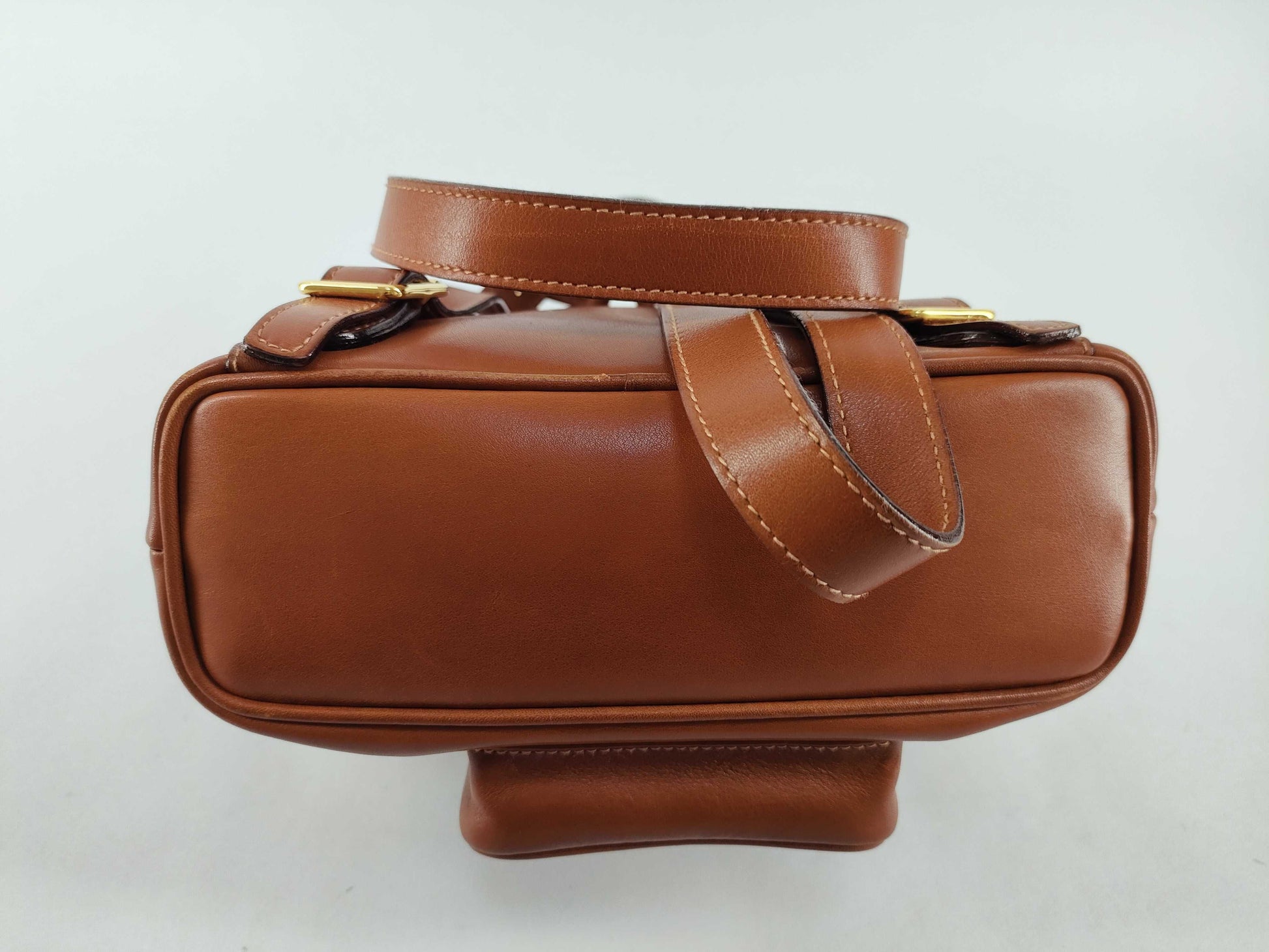 GUCCI Bamboo Leather Backpack 003・2058・0030 Brown Backpack
