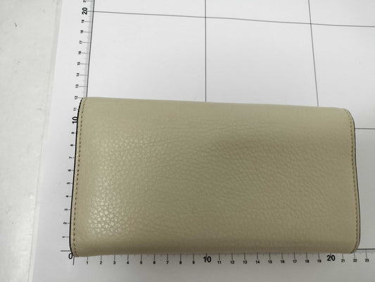GUCCI Leather Bi-fold Long Wallet 454070・1147 Ivory Wallet