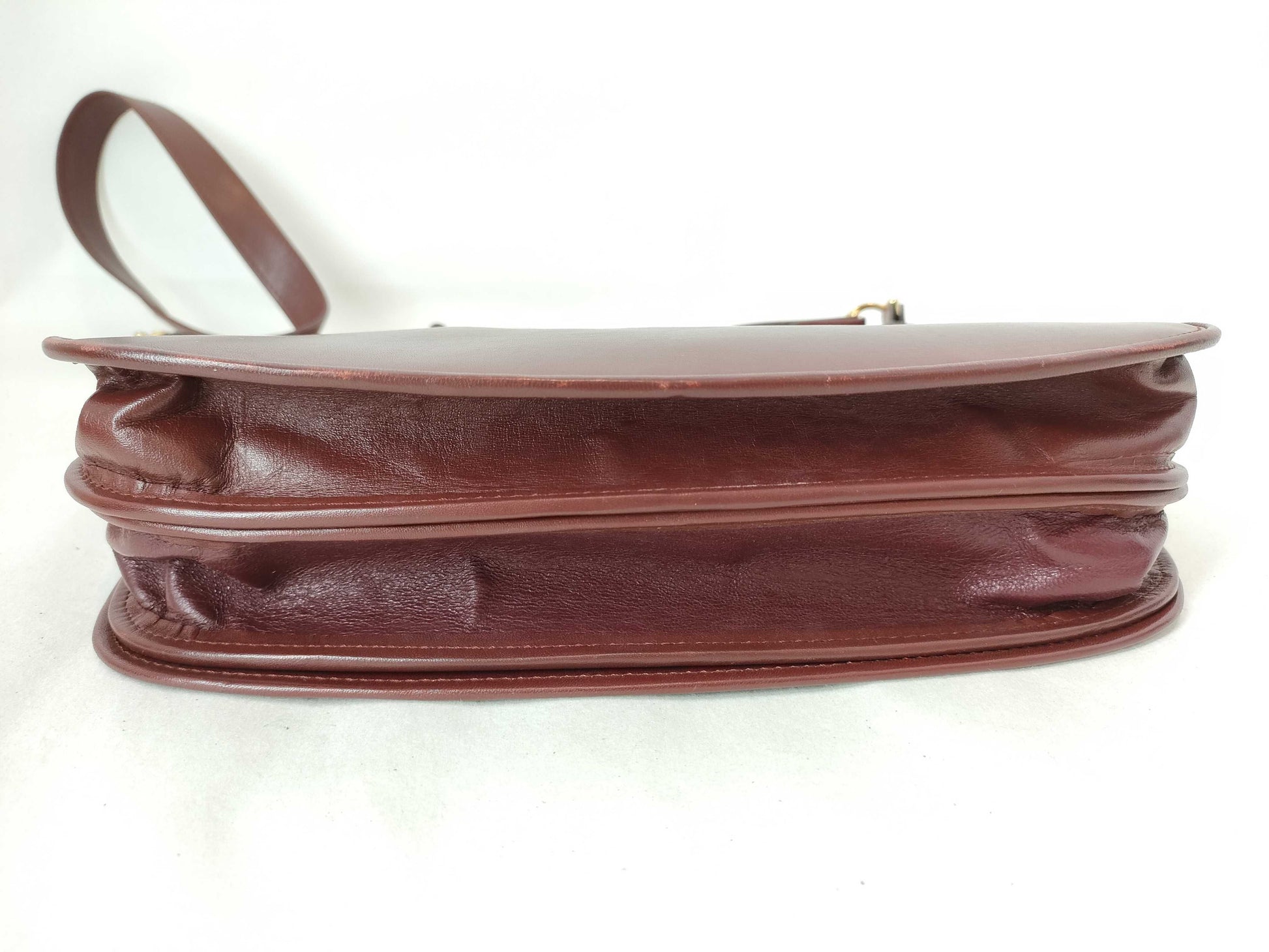 Cartier Must Cartier Must Line Leather Shoulder Bag Bordeaux Shoulder Bag