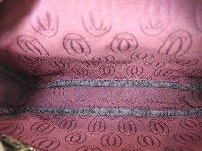 Cartier Must Cartier Leather Shoulder Bag Bordeaux Shoulder Bag