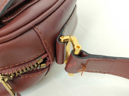 Cartier Must Cartier Leather Shoulder Bag Bordeaux Shoulder Bag
