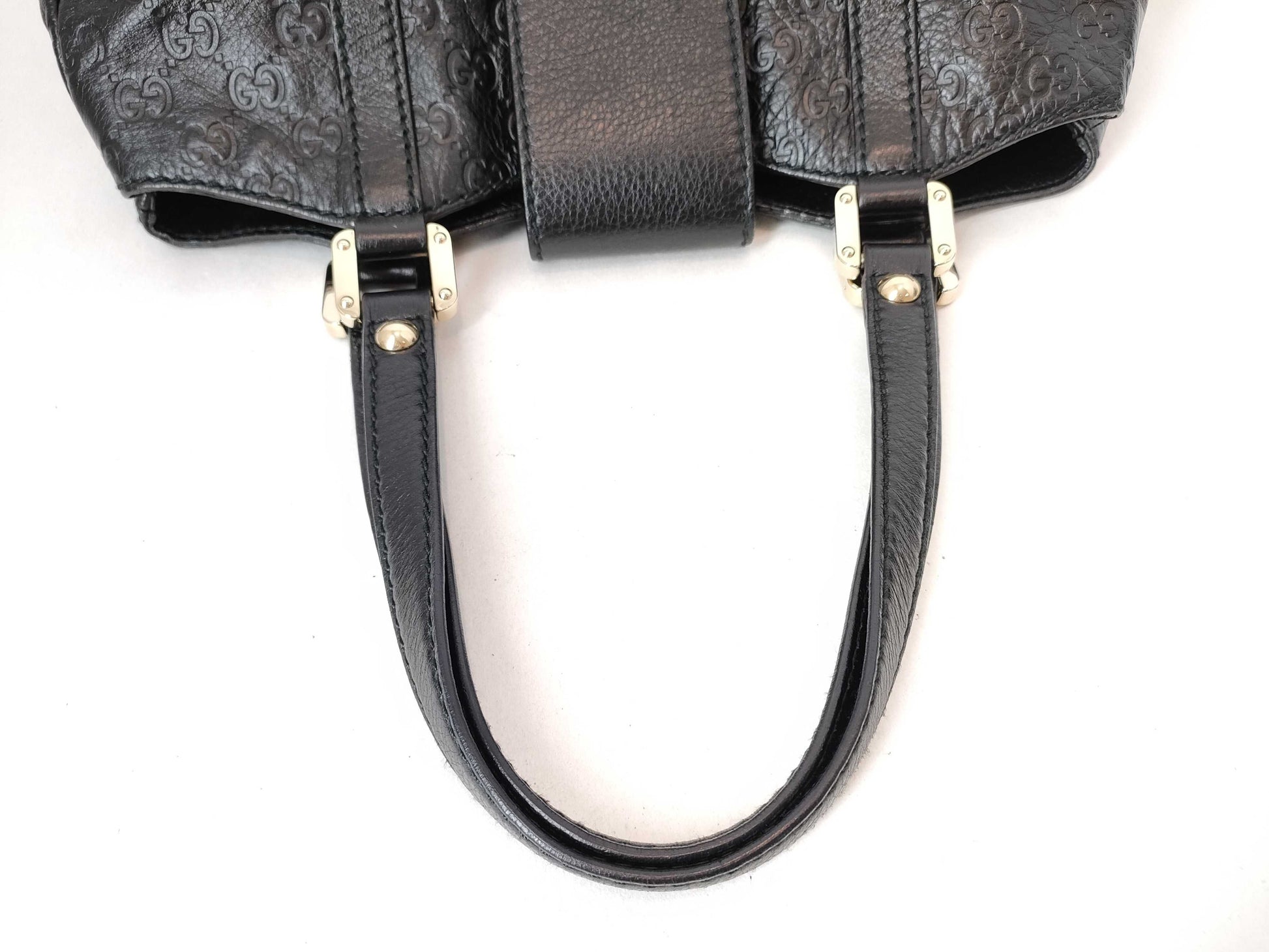 GUCCI Guccissima Tote Bag 211935 213048 Black Tote Bag