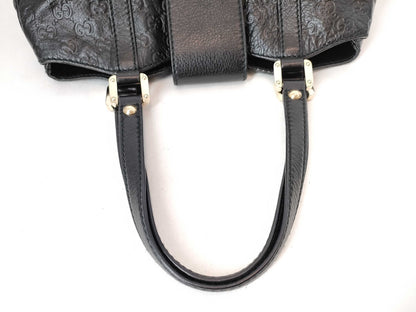 GUCCI Guccissima Tote Bag 211935 213048 Black Tote Bag