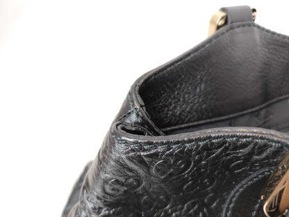 GUCCI Guccissima Tote Bag 211935 213048 Black Tote Bag