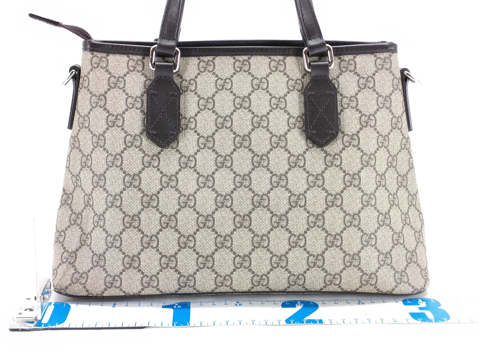 GUCCI GG Supreme Handbag 429019 486628 Brown Handbag