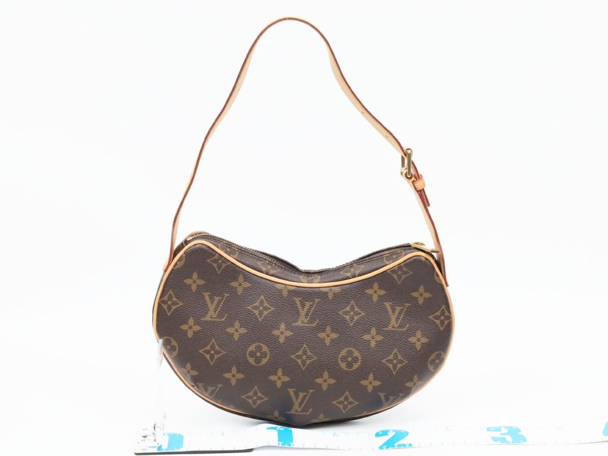 LOUIS VUITTON Monogram Pochette Croissant M51510 Shoulder Bag