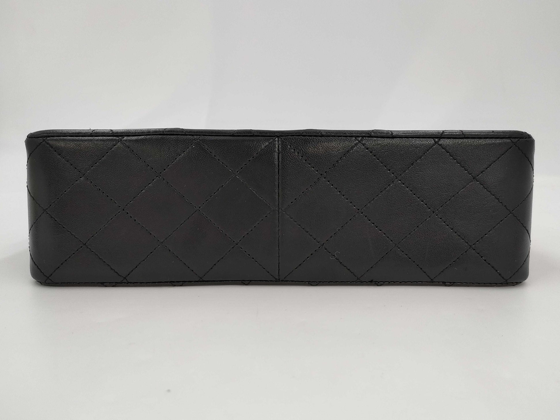 CHANEL CHANEL Matelasse Double Flap Lamb Chain Shoulder Bag with Seal Card