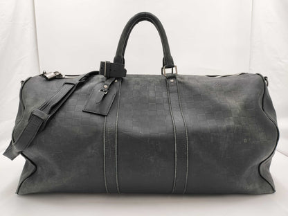 GUCCI Louis Vuitton Infini Keepall Bandouliere 55 St Boston Bag