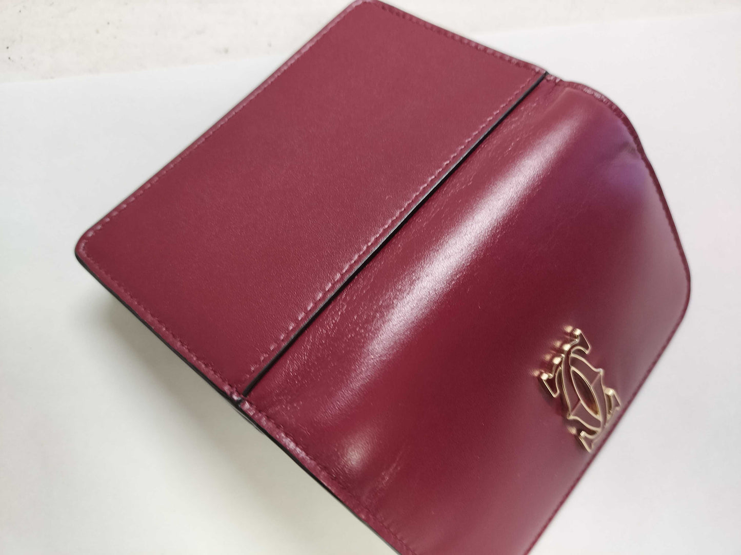 Cartier Double C Card Case, Multi-Card Holder, Pass Case, Business Card Case Card Case, Pass Case, Business Card Case