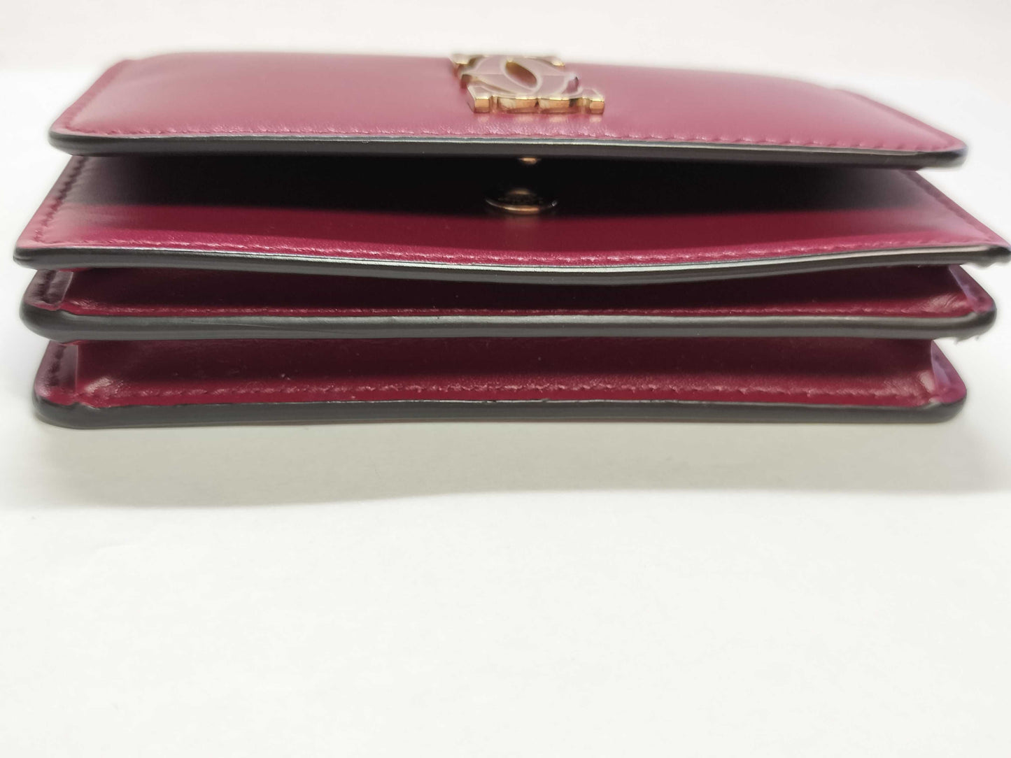 Cartier Double C Card Case, Multi-Card Holder, Pass Case, Business Card Case Card Case, Pass Case, Business Card Case