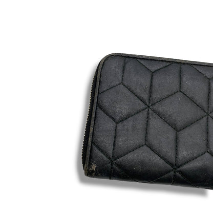 Miu Miu Quilted Zip-Around Wallet