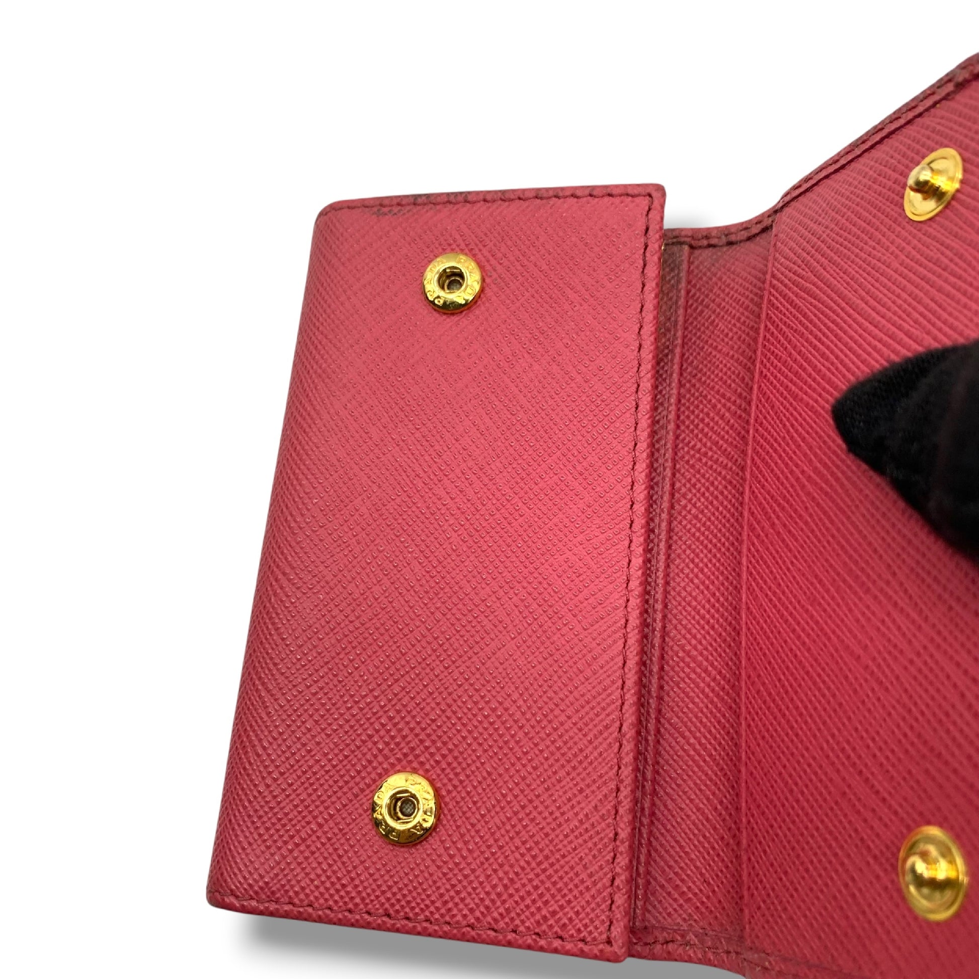 PRADA Prada folding wallet and key case set 