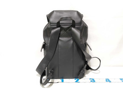 BOTTEGA VENETA Intrecciato Leather Backpack in Black