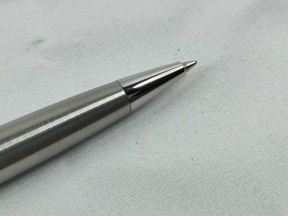 WATERMAN Expert Essential Twist Ballpoint Pen, Silver
