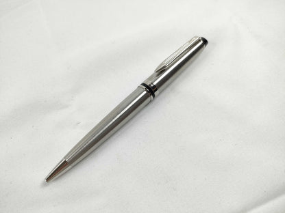 WATERMAN Expert Essential Twist Ballpoint Pen, Silver