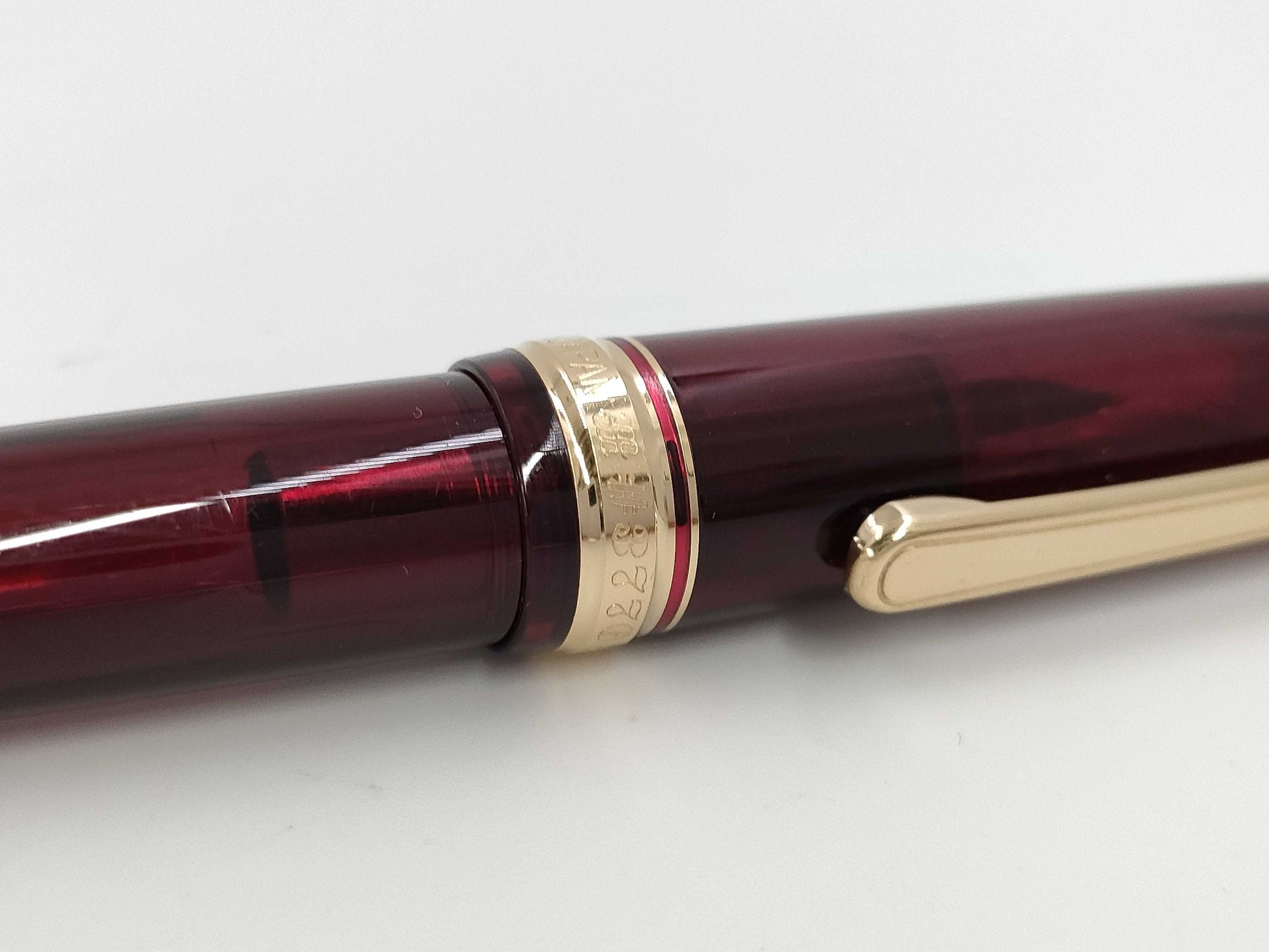 Platinum K14 Fountain Pen, Red x Gold, 3776